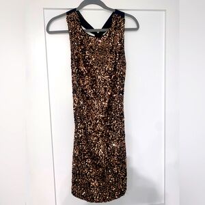 MILLY Vivi Tinsel Sequin Mini Dress